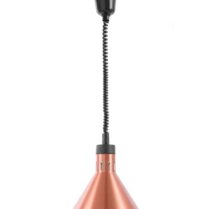 Tõstetav ja langetatav soojalamp, kooniline, HENDI, Vaskne, 230V/250W, ⌀275x(H)250mm