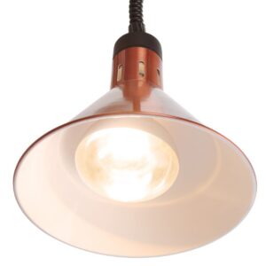 Tõstetav ja langetatav soojalamp, kooniline, HENDI, Vaskne, 230V/250W, ⌀275x(H)250mm