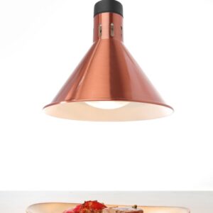Tõstetav ja langetatav soojalamp, kooniline, HENDI, Vaskne, 230V/250W, ⌀275x(H)250mm