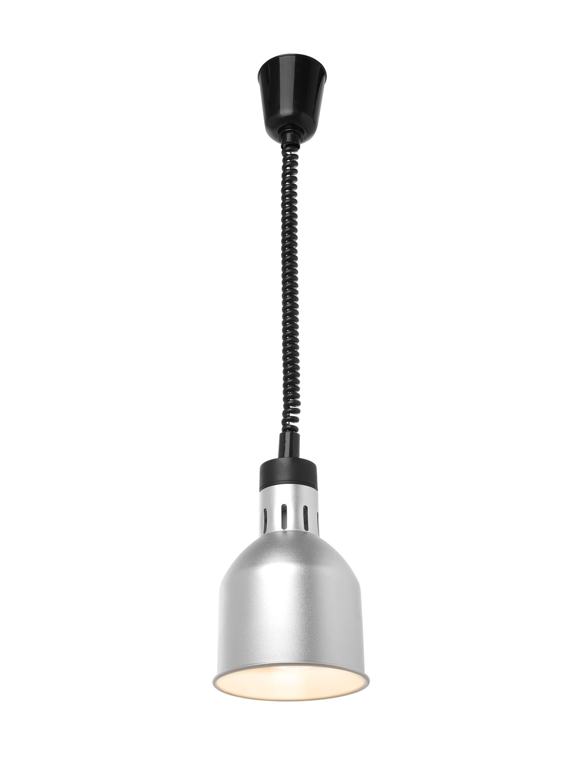 Tõstetav ja langetatav soojalamp, silindriline, HENDI, Hõbedane, 230V/250W, ⌀175x(H)250mm