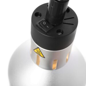 Tõstetav ja langetatav soojalamp, silindriline, HENDI, Hõbedane, 230V/250W, ⌀175x(H)250mm