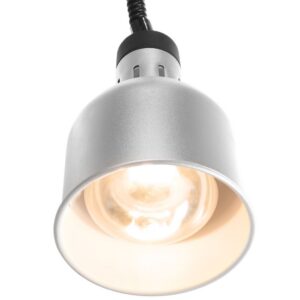 Tõstetav ja langetatav soojalamp, silindriline, HENDI, Hõbedane, 230V/250W, ⌀175x(H)250mm