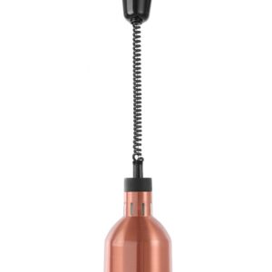 Tõstetav ja langetatav soojalamp, silindriline, HENDI, Vaskne, 230V/250W, ⌀175x(H)250mm