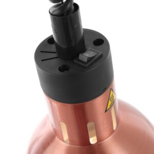 Tõstetav ja langetatav soojalamp, silindriline, HENDI, Vaskne, 230V/250W, ⌀175x(H)250mm