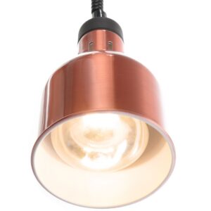 Tõstetav ja langetatav soojalamp, silindriline, HENDI, Vaskne, 230V/250W, ⌀175x(H)250mm
