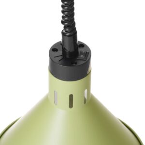 Tõstetav ja langetatav soojalamp, kooniline, HENDI, Roheline, 230V/250W, ⌀275x(H)250mm