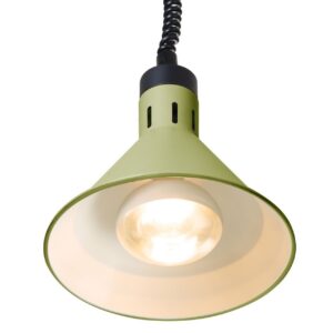 Tõstetav ja langetatav soojalamp, kooniline, HENDI, Roheline, 230V/250W, ⌀275x(H)250mm