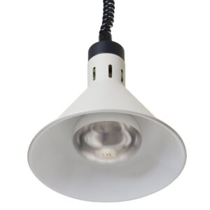 Tõstetav ja langetatav soojalamp, kooniline, HENDI, Valge, 230V/250W, ⌀275x(H)250mm
