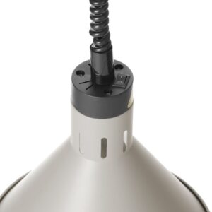 Tõstetav ja langetatav soojalamp, kooniline, HENDI, Valge, 230V/250W, ⌀275x(H)250mm