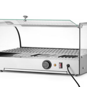 Soojendusega lauaekraan, üks, HENDI, üksik, Must, 230V/800W, 554x376x(H)311mm