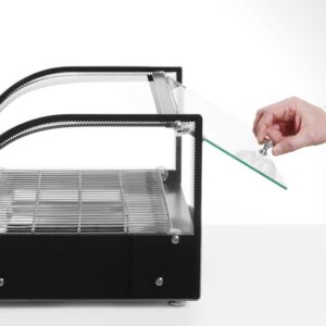 Soojendusega lauaekraan, üks, HENDI, üksik, Must, 230V/800W, 554x376x(H)311mm