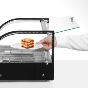 Soojendusega lauaekraan, üks, HENDI, üksik, Must, 230V/800W, 554x376x(H)311mm