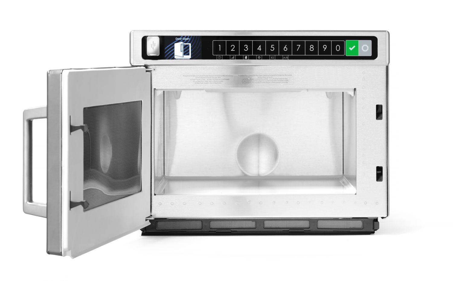 Mikrolaineahi Menumaster 17 l, 100 programmi, HENDI, 17L, 230V/2300W, 419x578x(H)343mm