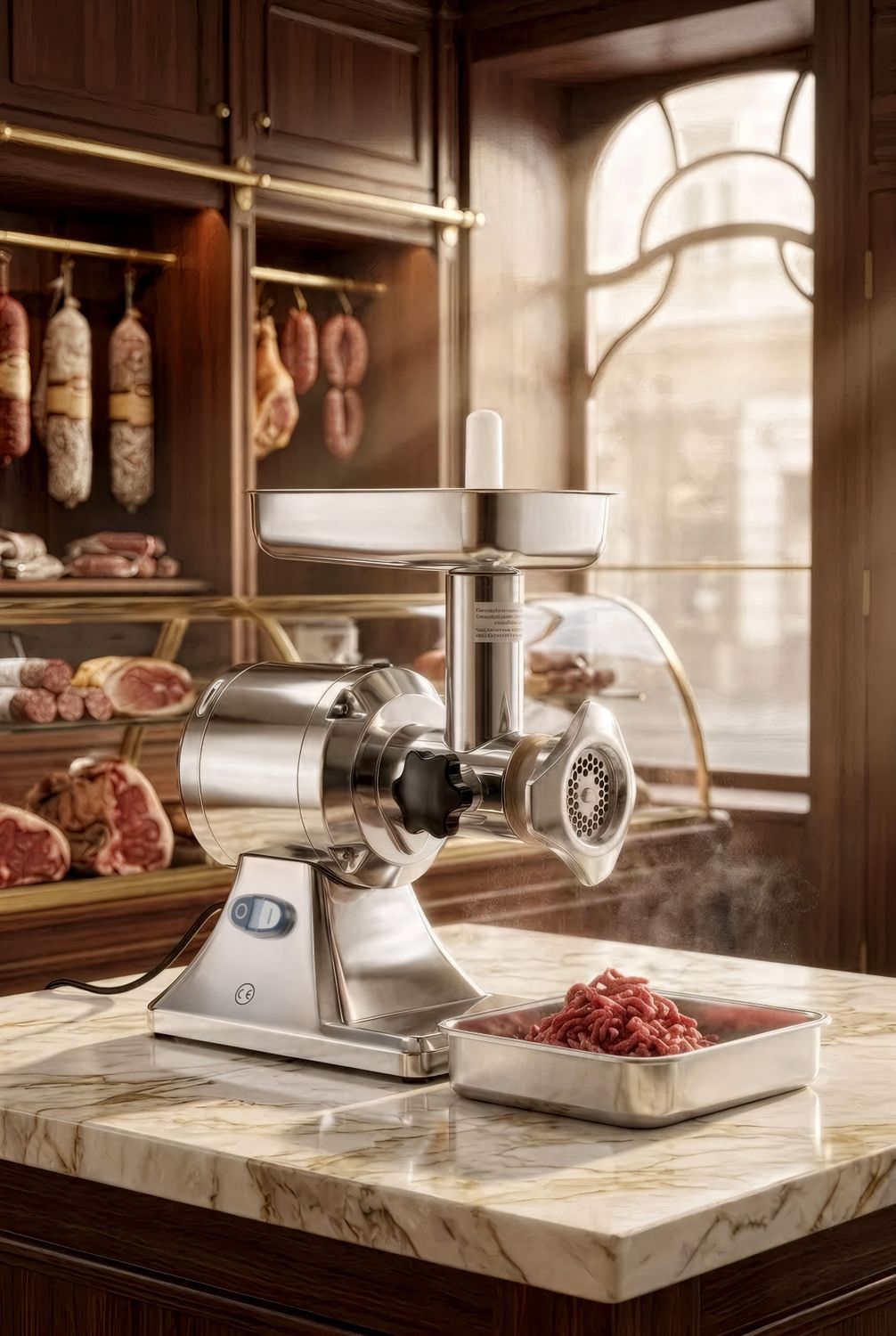 Profi Line meat mincer 12, HENDI, Profi Line, 230V/750W, 370x220x(H)440mm - Image 8