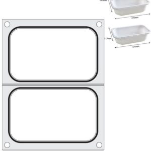 Tray sealer matrix, HENDI, 2x container 178x113 mm