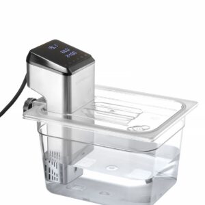 Gastronormi kaas sous-vide-küpseti avaga, HENDI, GN 1/2, Läbipaistev, 265x325mm
