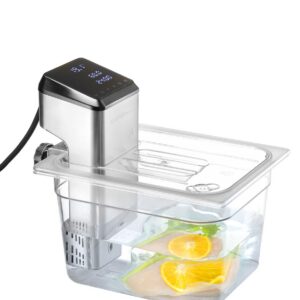 Gastronormi kaas sous-vide-küpseti avaga, HENDI, GN 1/2, Läbipaistev, 265x325mm