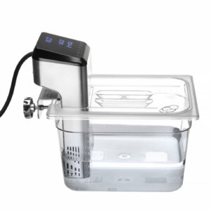 Gastronormi kaas sous-vide-küpseti avaga, HENDI, GN 1/2, Läbipaistev, 265x325mm