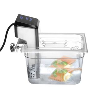Gastronormi kaas sous-vide-küpseti avaga, HENDI, GN 1/2, Läbipaistev, 265x325mm