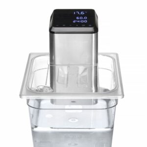 Gastronormi kaas sous-vide-küpseti avaga, HENDI, GN 1/2, Läbipaistev, 265x325mm
