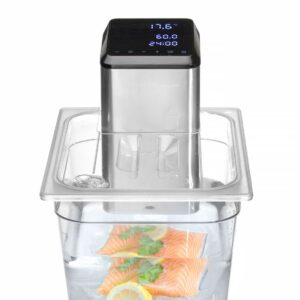 Gastronormi kaas sous-vide-küpseti avaga, HENDI, GN 1/2, Läbipaistev, 265x325mm