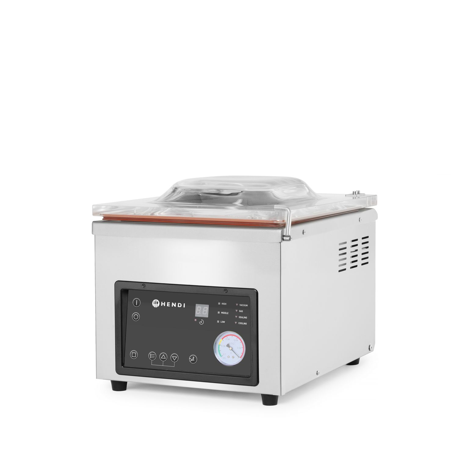 Vaakumpakendamise masin, HENDI, Profi Line, tihendiriba 260 mm, 230V/370W, 330x480x(H)360mm
