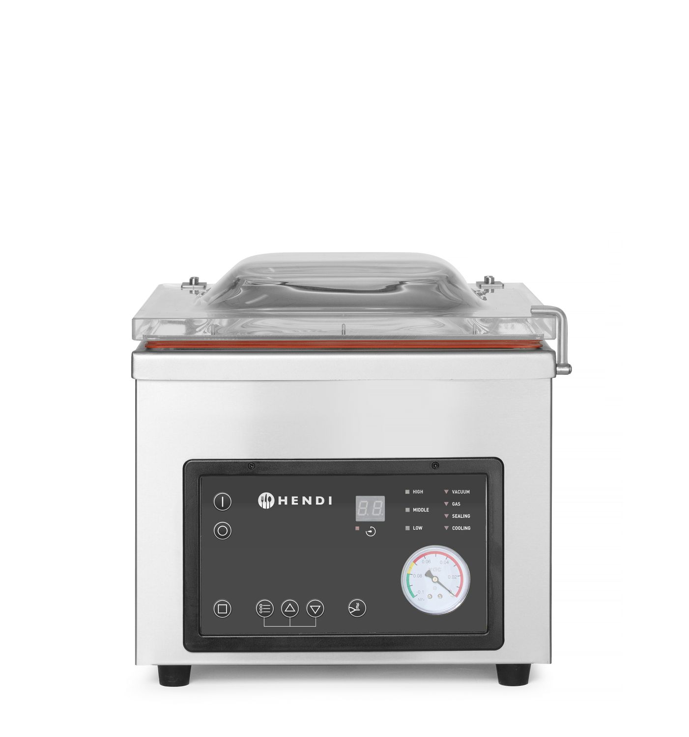 Vaakumpakendamise masin, HENDI, Profi Line, tihendiriba 260 mm, 230V/370W, 330x480x(H)360mm