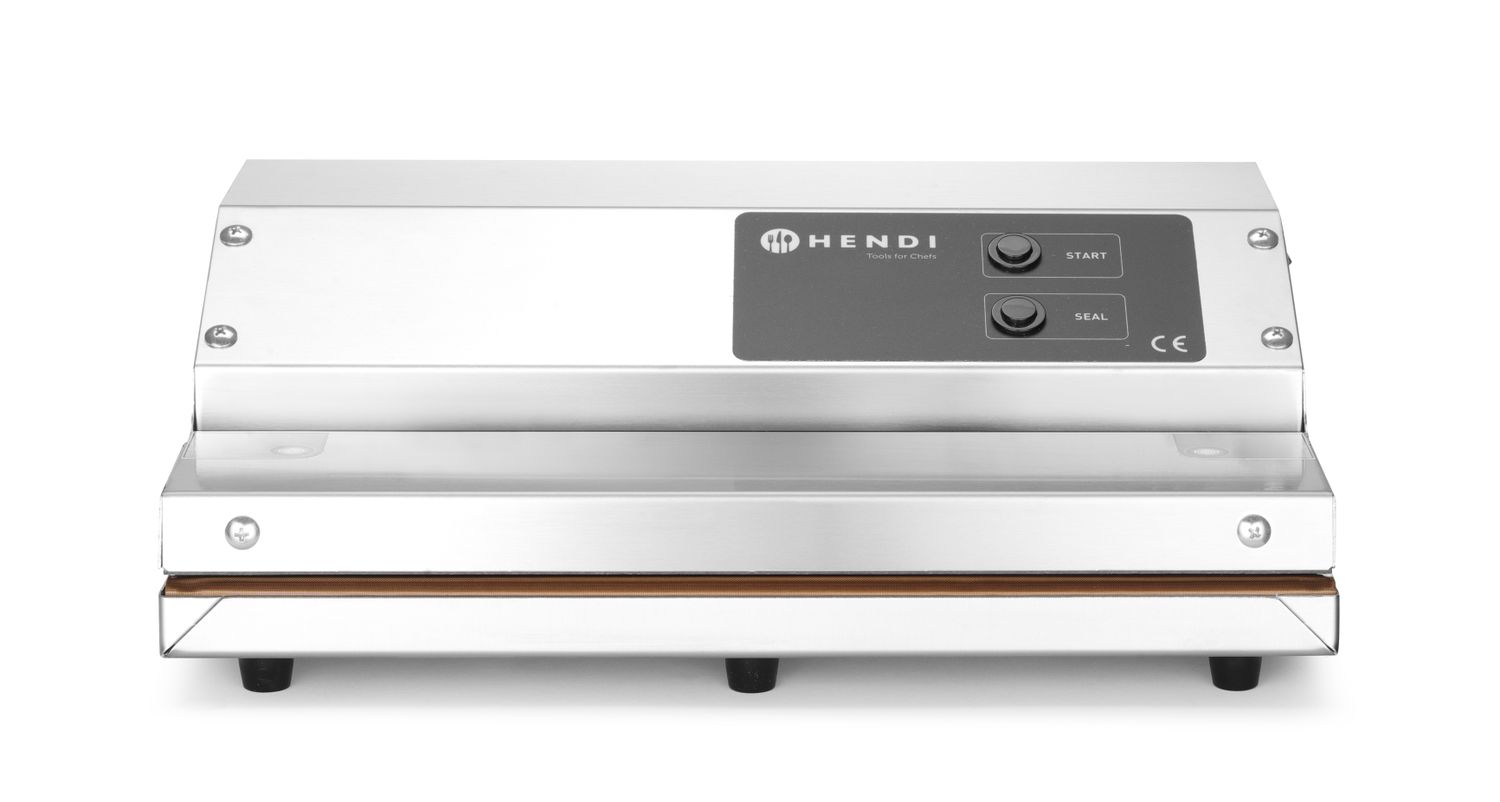 Vaakumpakendamise masin- ilma kambrita, HENDI, Kitchen Line, Tihendiriba 350 mm, 230V/250W, 370x260x(H)130mm