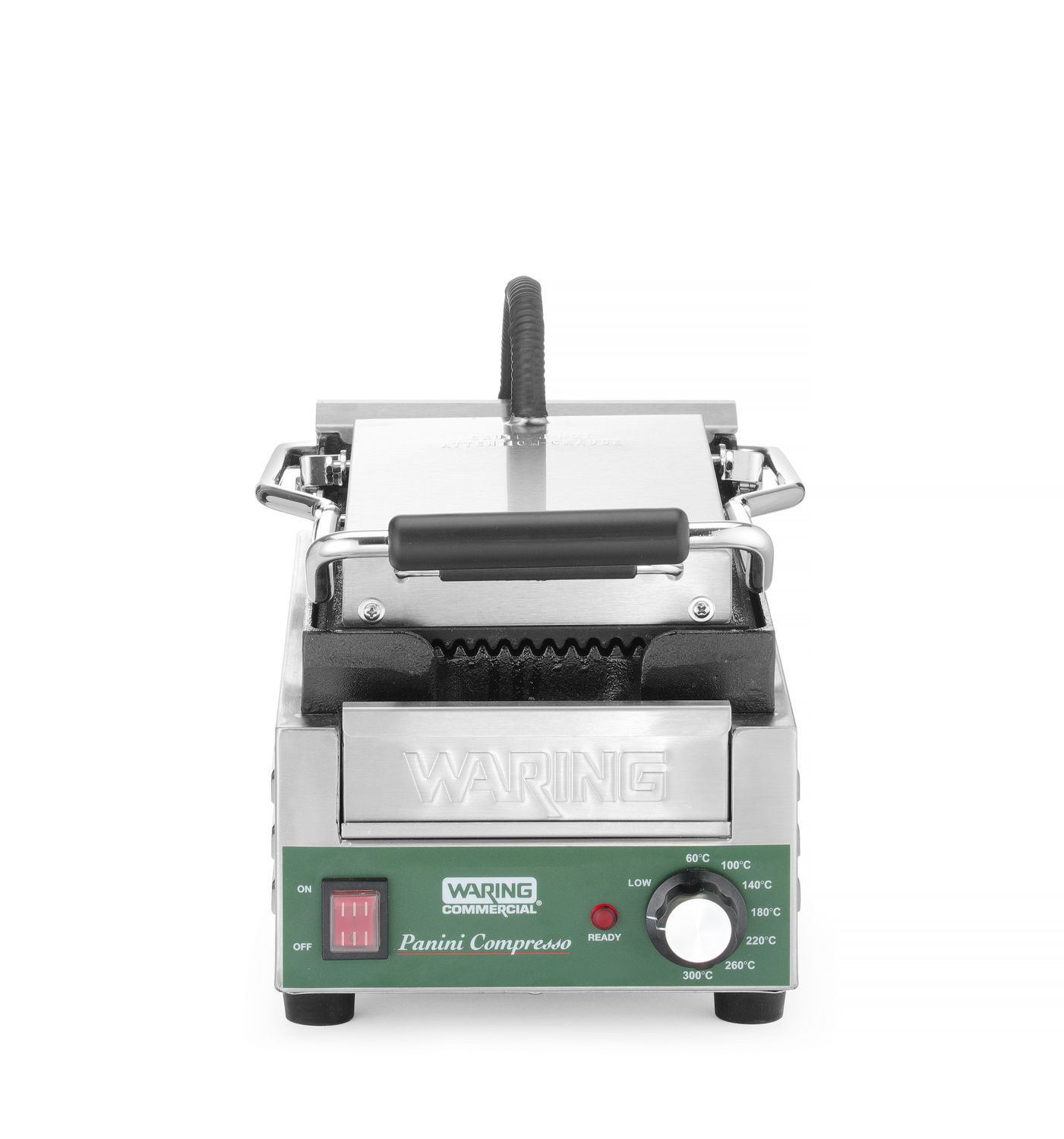 Kontaktgrill Panini Compresso Slimline, Waring, 230V/1800W, 317x596x(H)260mm