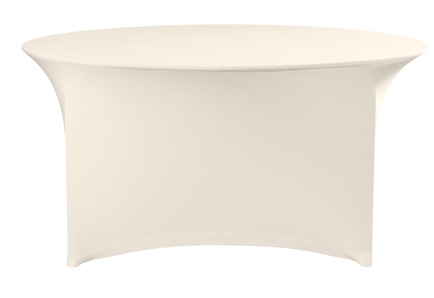 Lauakate ümmargune, HENDI, Symposium, Kreemjas, ⌀1800x(H)760mm