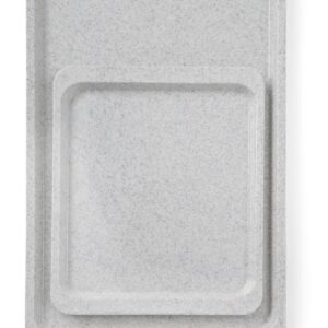 Polüesterkandik iseteenindusrestoranidele, AmerBox, GN 1/2, Graniit, 325x265mm