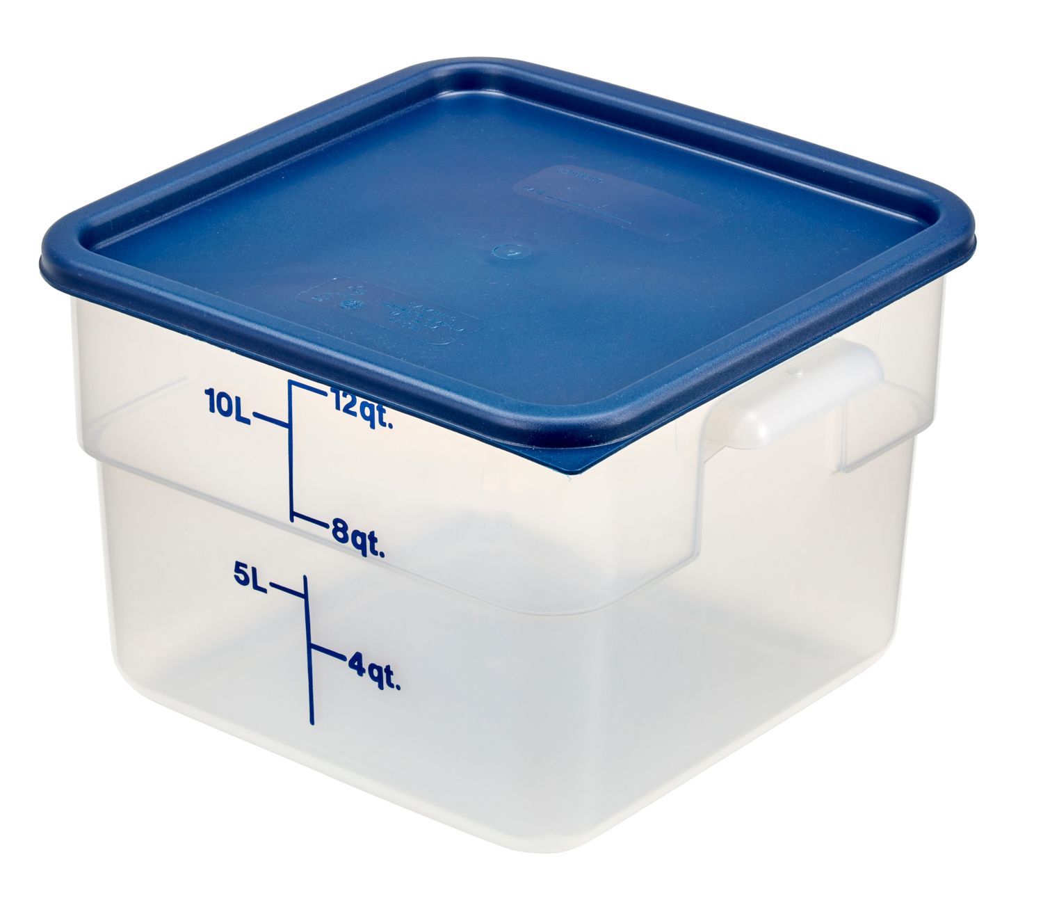 CamSquare transparent polypropylene food storage container., Cambro, Camsquare, 11.4 L, 11,4L, Transparent, 256x310x(H)210mm - Image 3