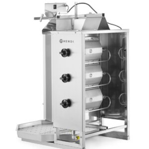 Gaasiga kebabi grill, HENDI, Profi Line, 9,75kW, 470x550x(H)960mm