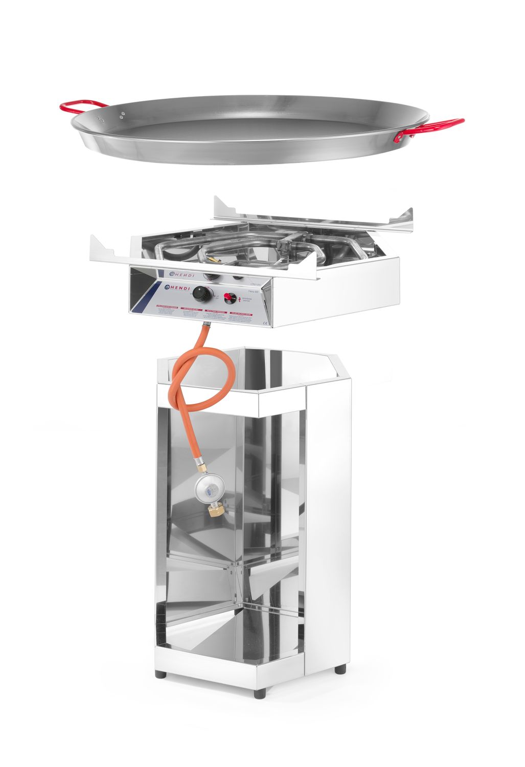 Gaasigrill Fiesta 800, HENDI, 7kW, 800x800x(H)900mm - Image 3
