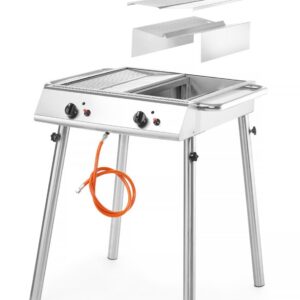 Xantos Gaasigrill, HENDI, 9,5kW, 770x710x(H)870mm
