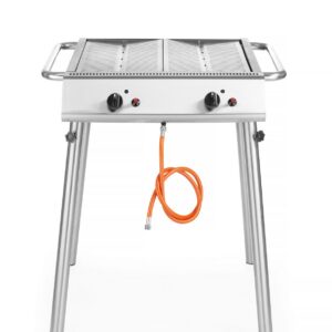Xantos Gaasigrill, HENDI, 9,5kW, 770x710x(H)870mm