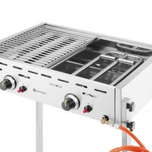 Roast-Master Pro gaasigrill, HENDI, 11,6kW, 790x560x(H)900mm