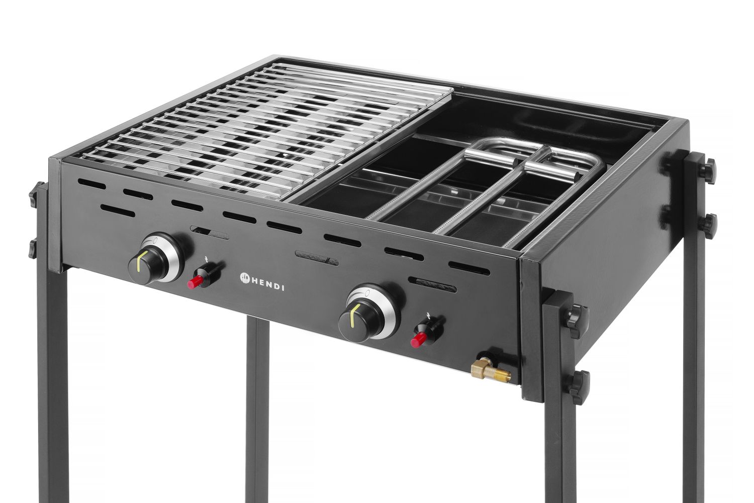 Roast-Master Pro must, HENDI, Must, 11,6kW, 790x560x(H)900mm - Image 5