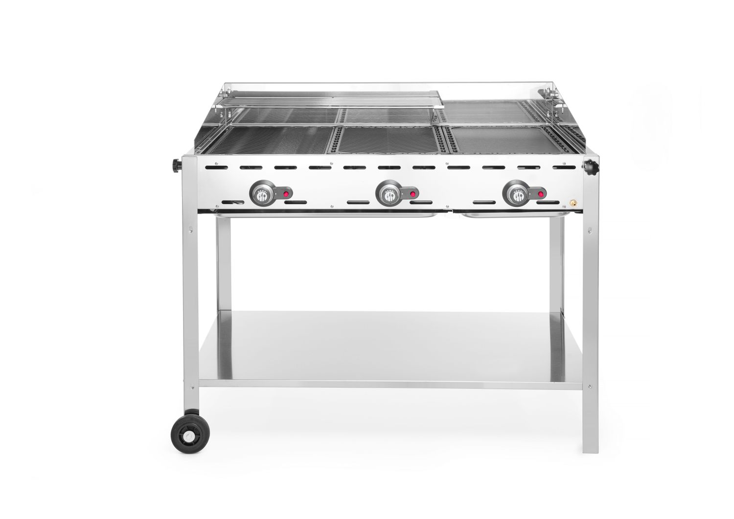 Green fire 3 põletiga, HENDI, Profi Line, 17,4kW, 1078x612x(H)825mm