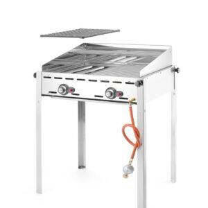Green fire 2 põletiga, HENDI, Profi Line, 2x GN 1/1 grillresti, 11,6kW, 740x612x(H)825mm