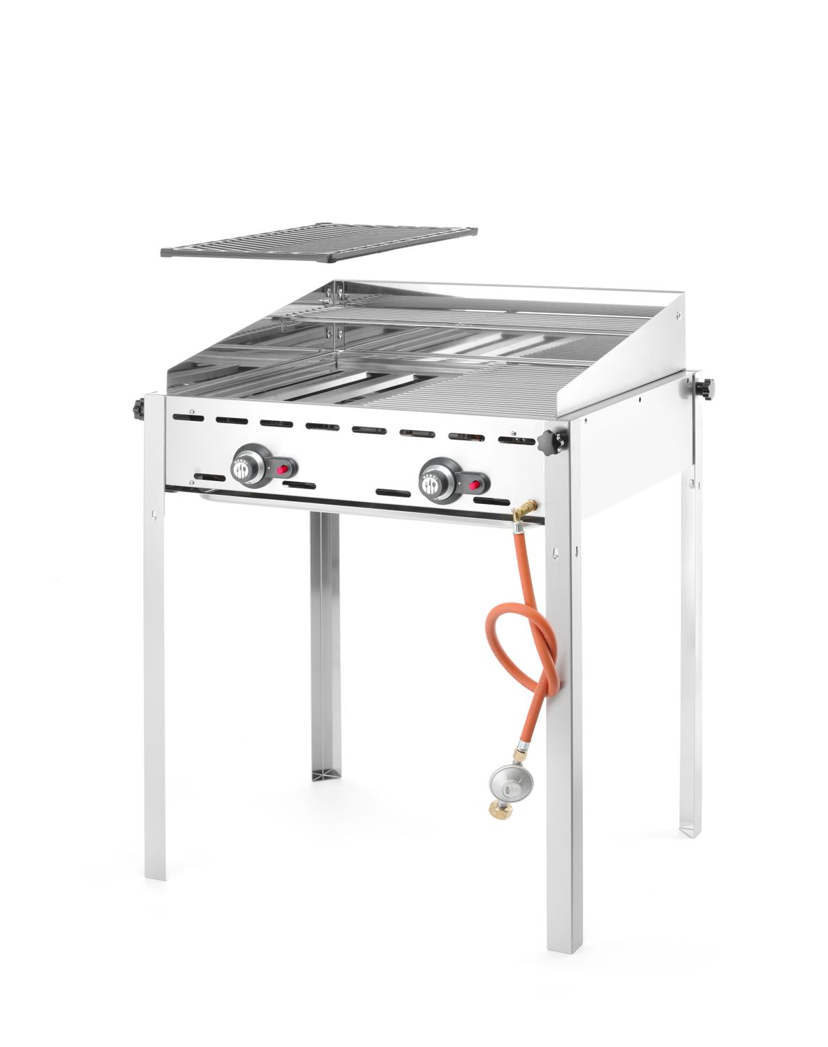 Green fire 2 põletiga, HENDI, Profi Line, 2x GN 1/1 grillresti, 11,6kW, 740x612x(H)825mm - Image 3
