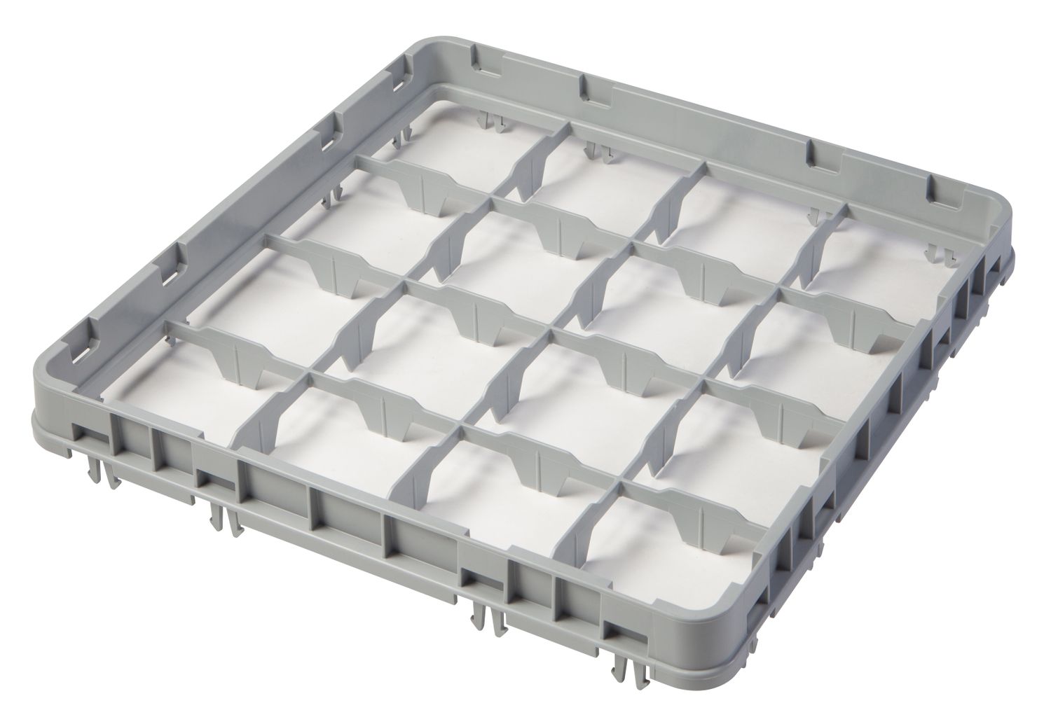 Korvide jätk half drop 500 x 500 mm, hall, mudel E2, Cambro, Helehall, 499x499x(H)51mm