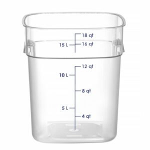 Toidukonteiner CamSquares Fresh Pro , Cambro, 17,2L, 289x289x(H)327mm