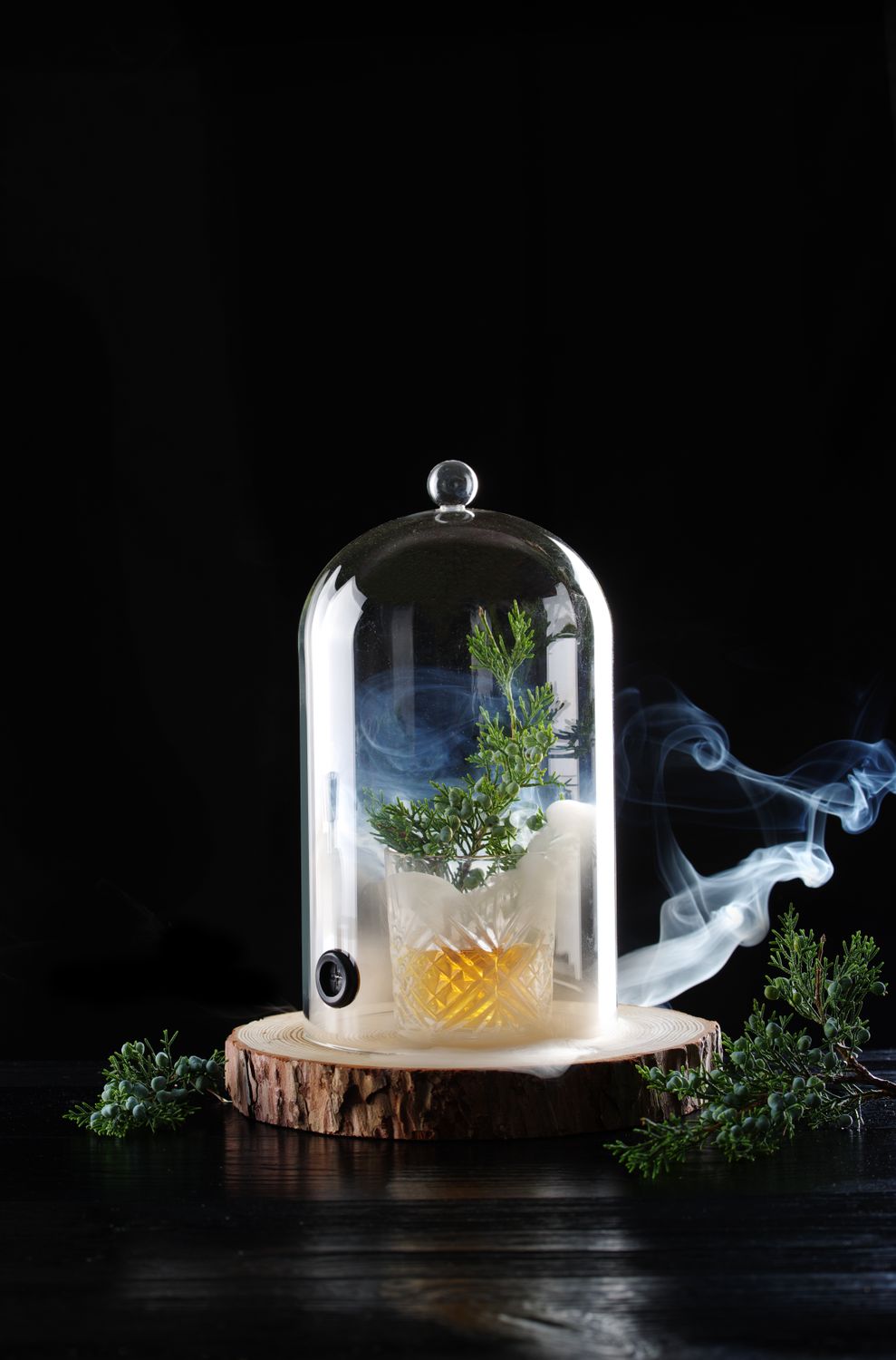 Klaaskuppel koos ventilatsiooniavaga, HENDI, Piklik klaaskuppel, ⌀130x(H)282mm