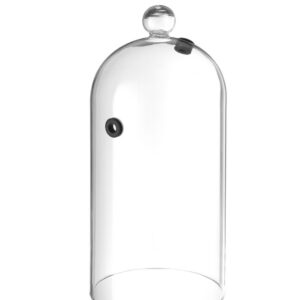 Klaaskuppel koos ventilatsiooniavaga, HENDI, Piklik klaaskuppel, ⌀130x(H)282mm