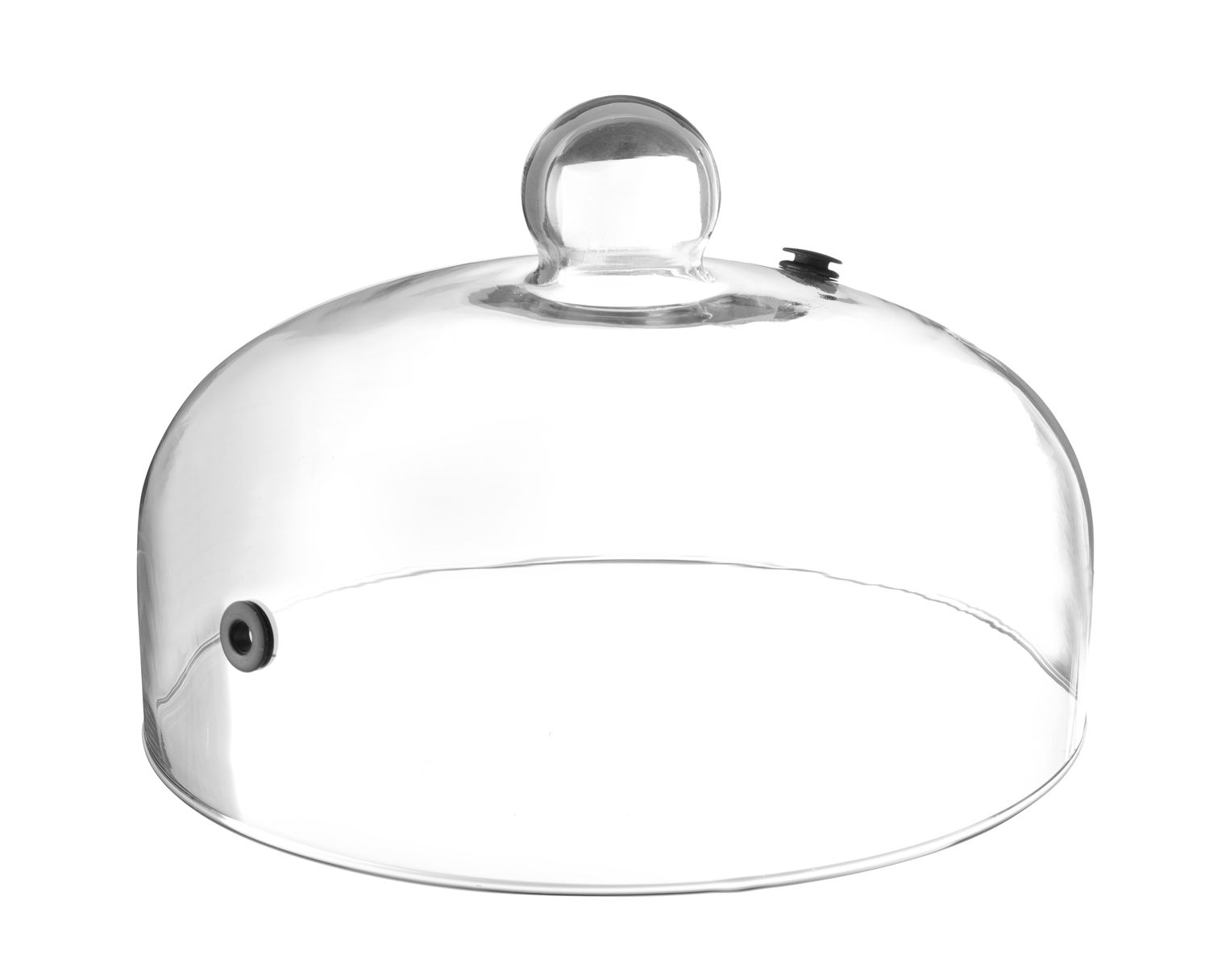 Klaaskuppel koos ventilatsiooniavaga, HENDI, Lai klaaskuppel, ⌀260x(H)175mm