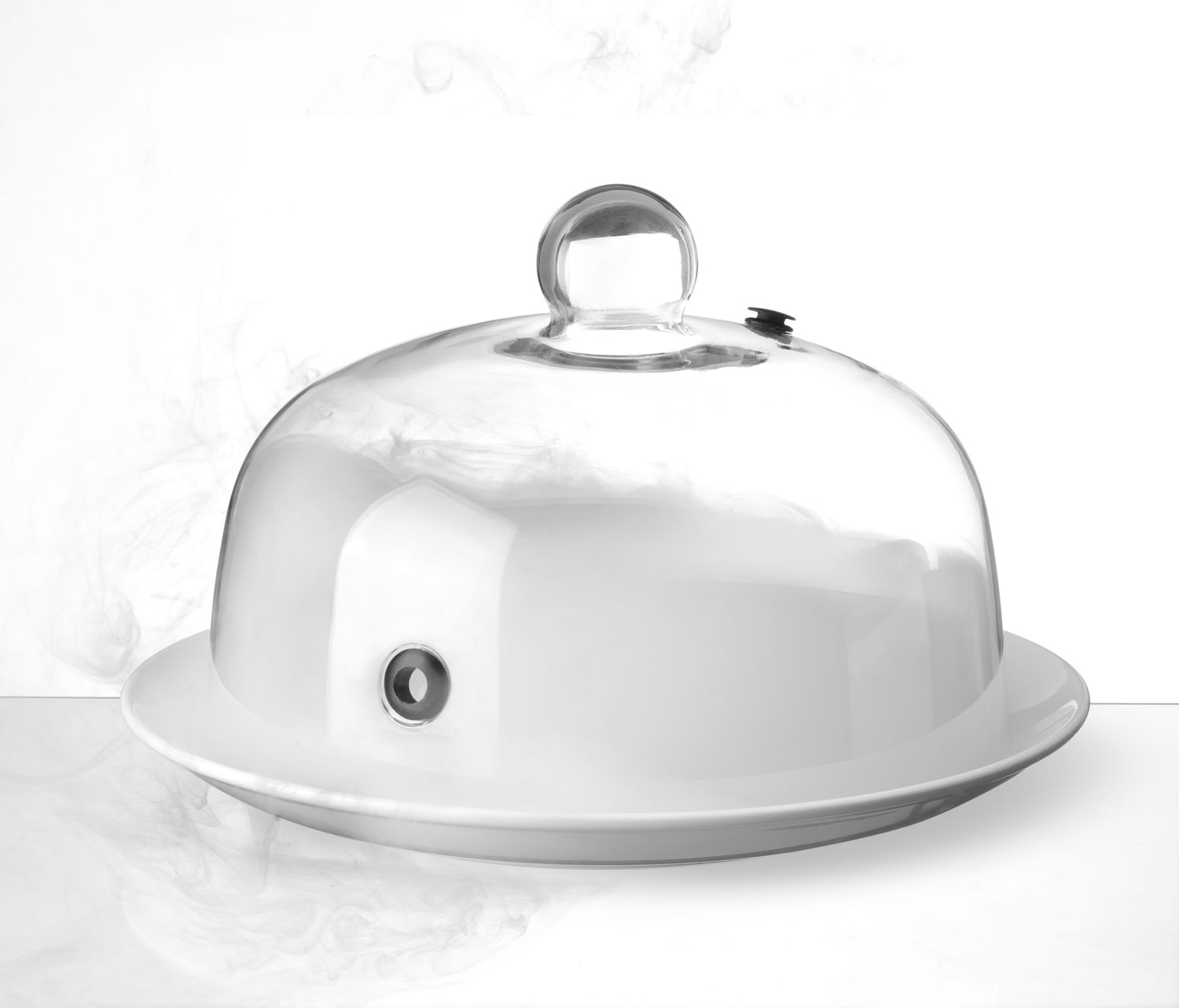 Klaaskuppel koos ventilatsiooniavaga, HENDI, Lai klaaskuppel, ⌀260x(H)175mm