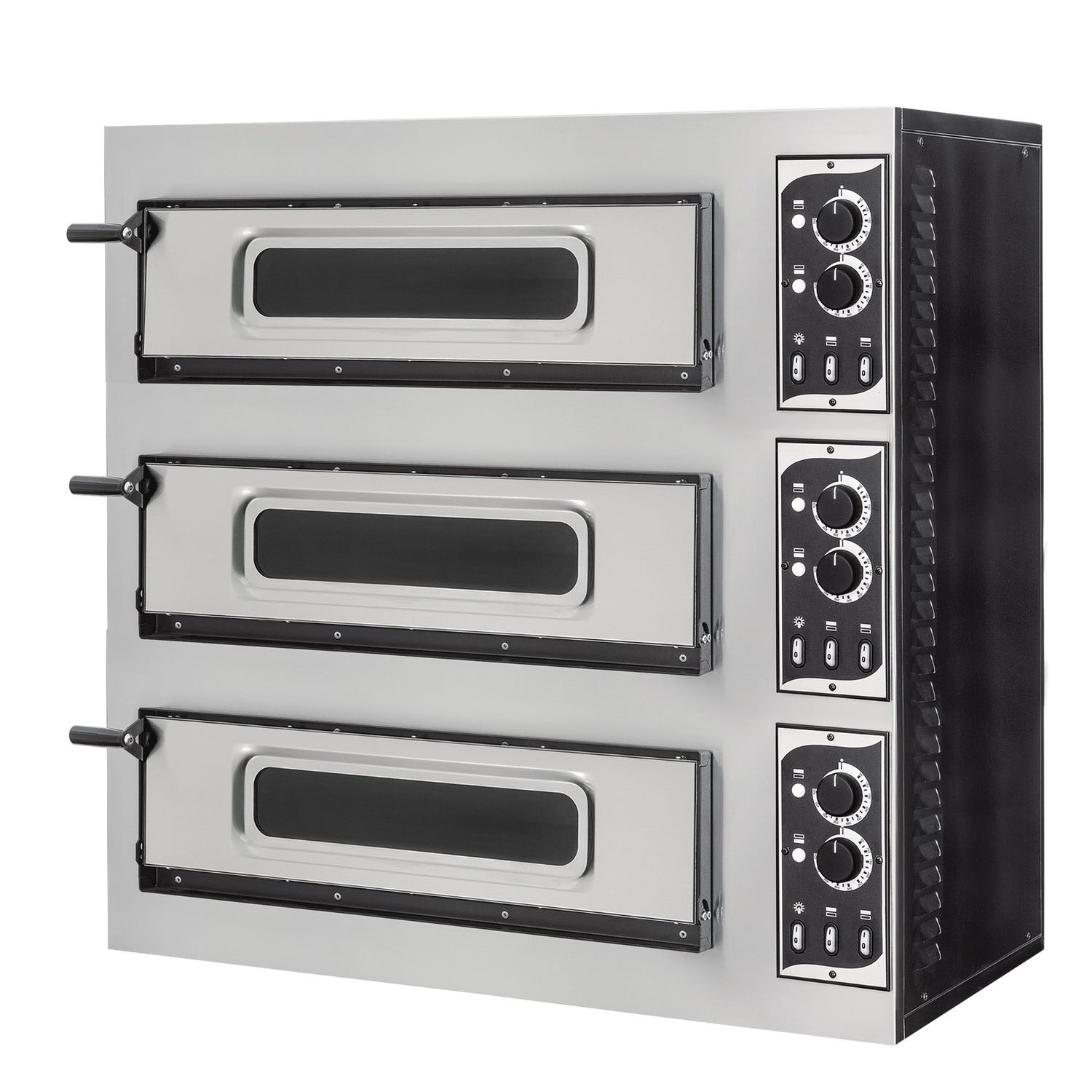 Basic 3/50 Glass and Light 3-astmeline pizzaahi, Prismafood, 400V/1200W, 915x690x(H)900mm