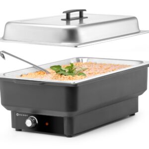 Chafing tassi elektriline Tellano, HENDI, Kitchen Line, GN 1/1, 9L, 230V/900W, 575x349x(H)278mm