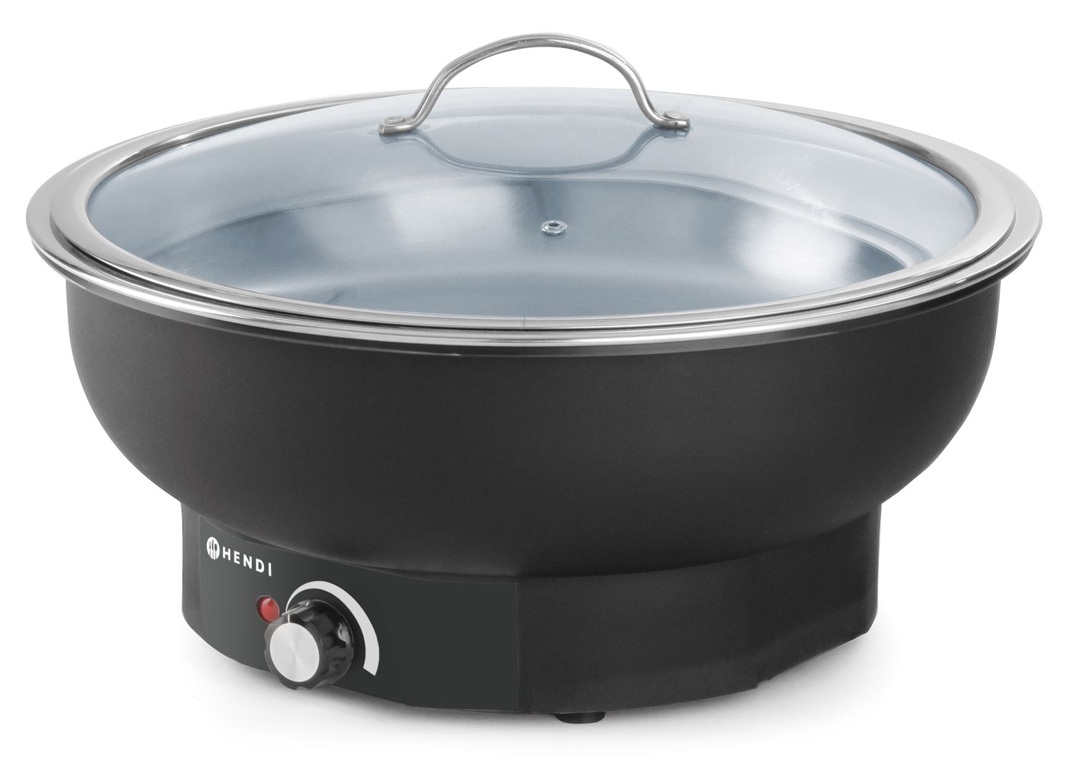 Elektriline lauapealne marmiit ümmargune Tesino, HENDI, Kitchen Line, 6,8L, 230V/500W, ⌀405x(H)240mm
